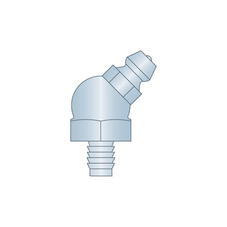 Heritage Industrial Drive Grease Fitting, 3/16" 45D CS Z3 H1992Z3